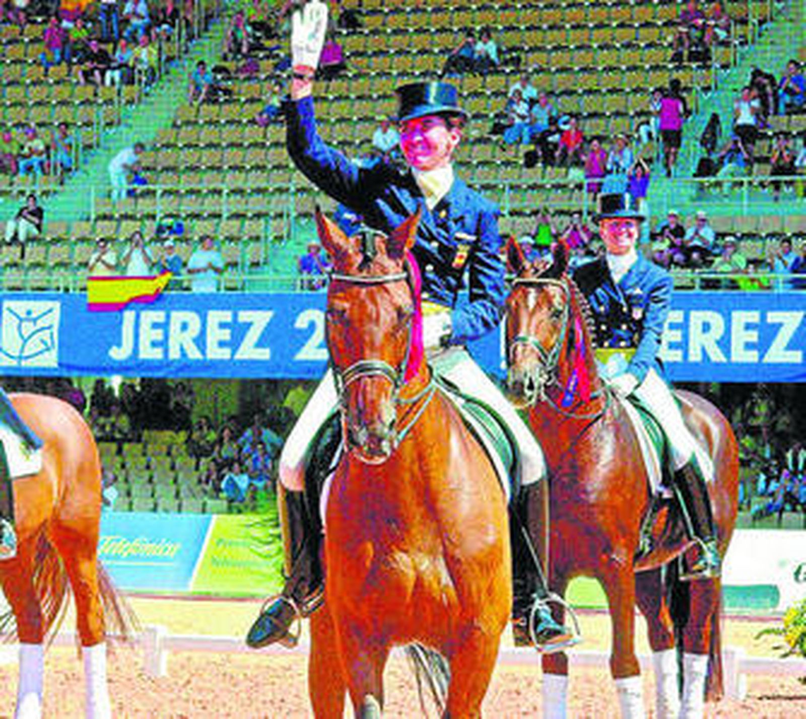 Los Juegos Ecuestres de 2002 fue la última gran cita hípica en Jerez.