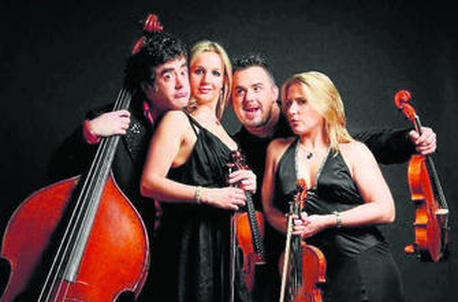 Los integrantes del cuarteto británico The Graffiti Classics.