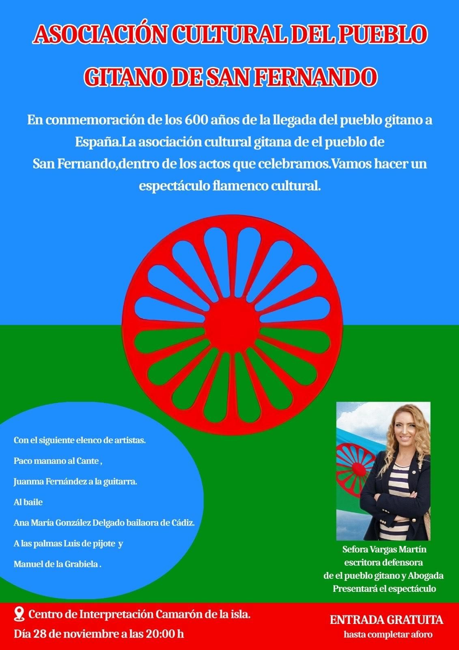 Cartel anunciador del espectáculo.