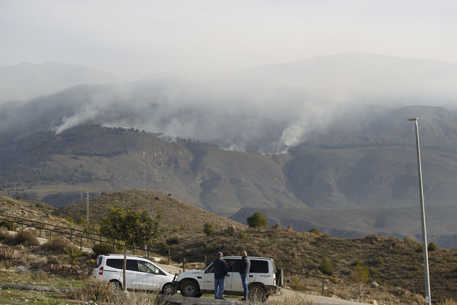 Fotogalería incendio forestal de Castala, Berja y Dalías.