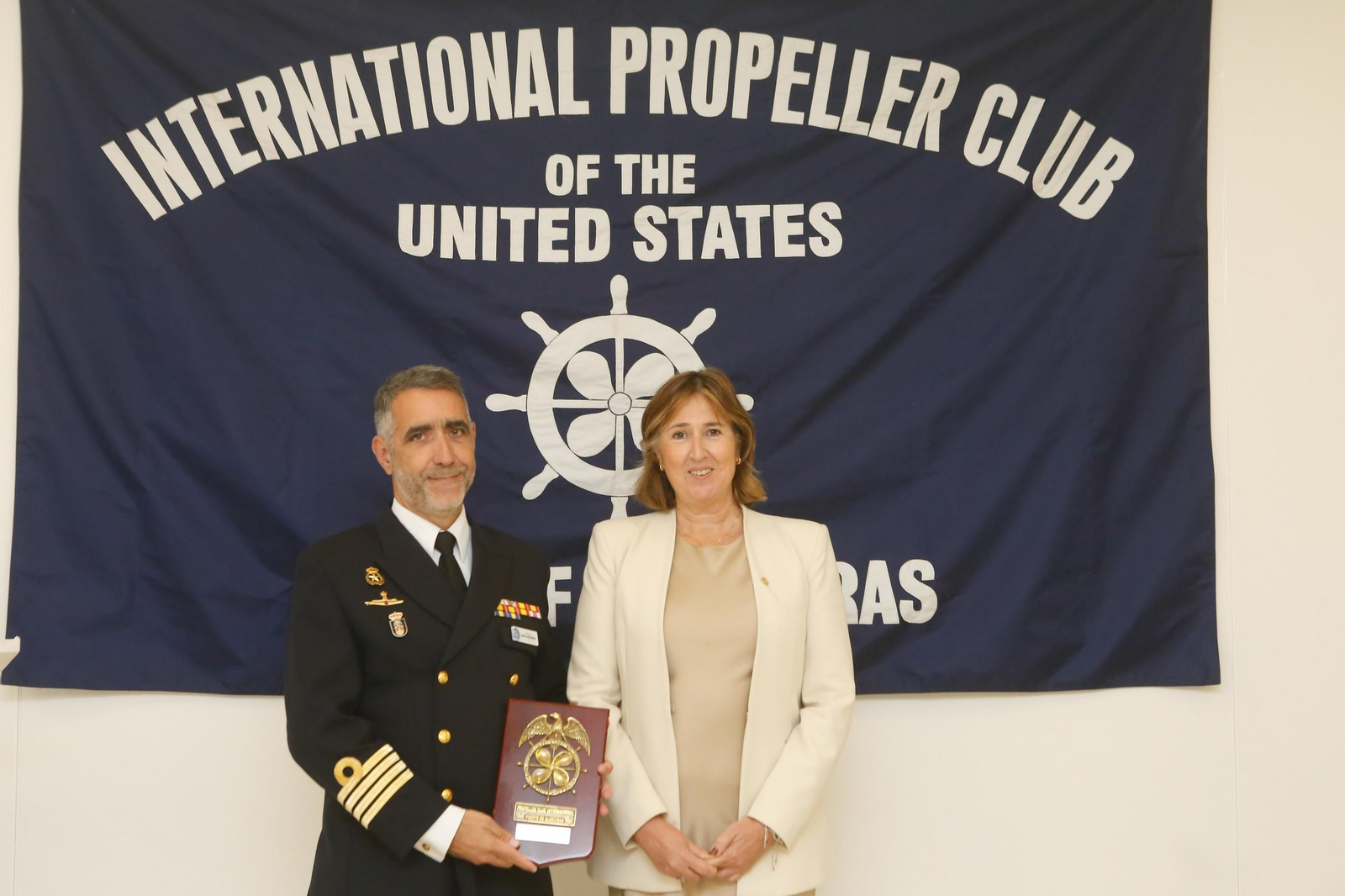 Las fotos del almuerzo del Propeller Club de Algeciras con Fernando García Rodríguez, jefe de Estado Mayor de la Operación Atalanta