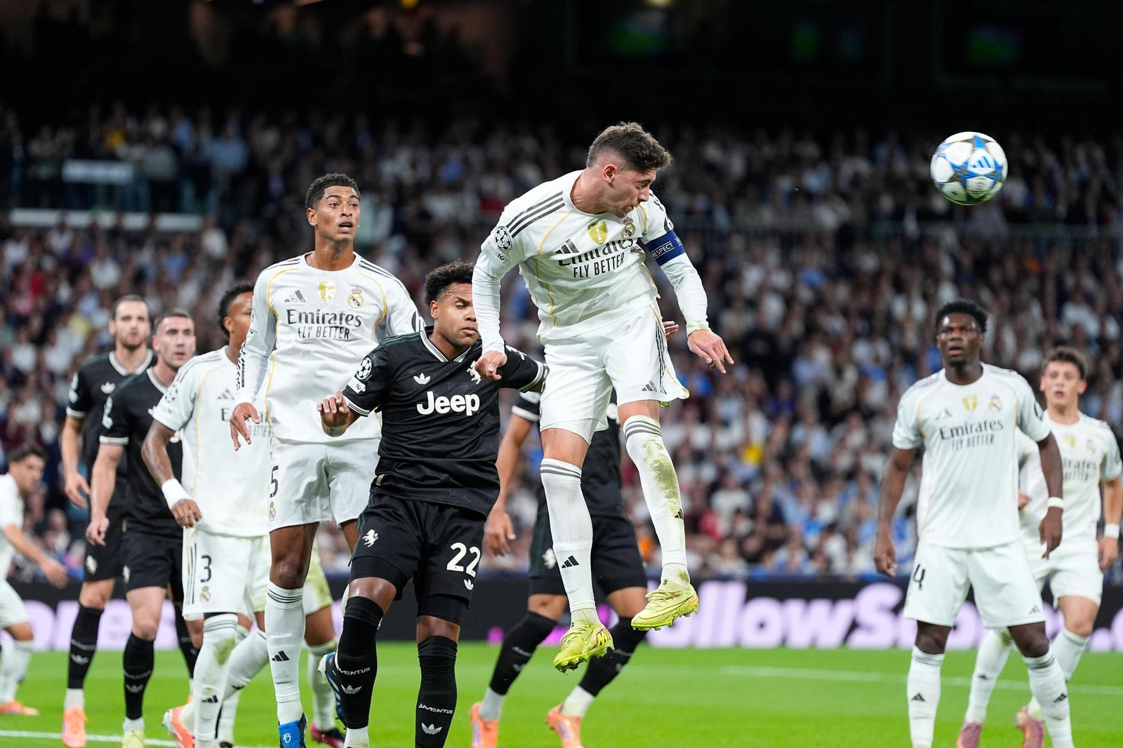 Las fotos del Real Madrid-Juventus