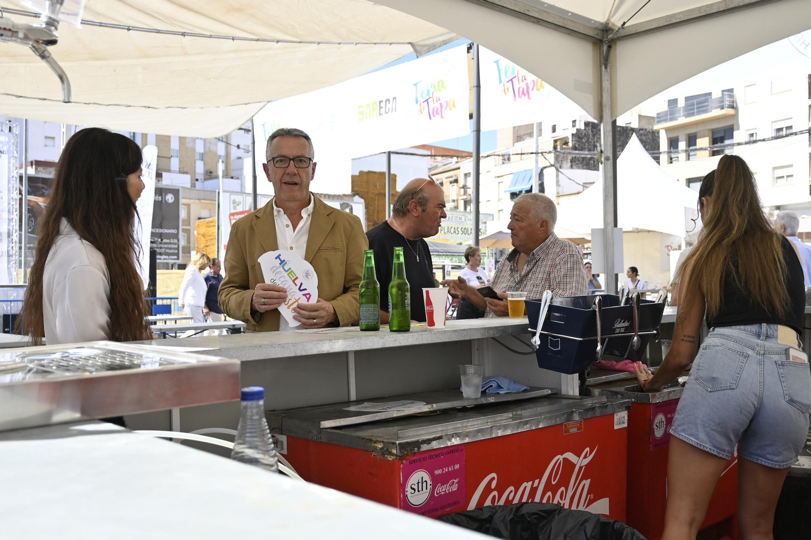 Las mejores imágenes de la inauguración de la Feria de la Tapa, en Huelva