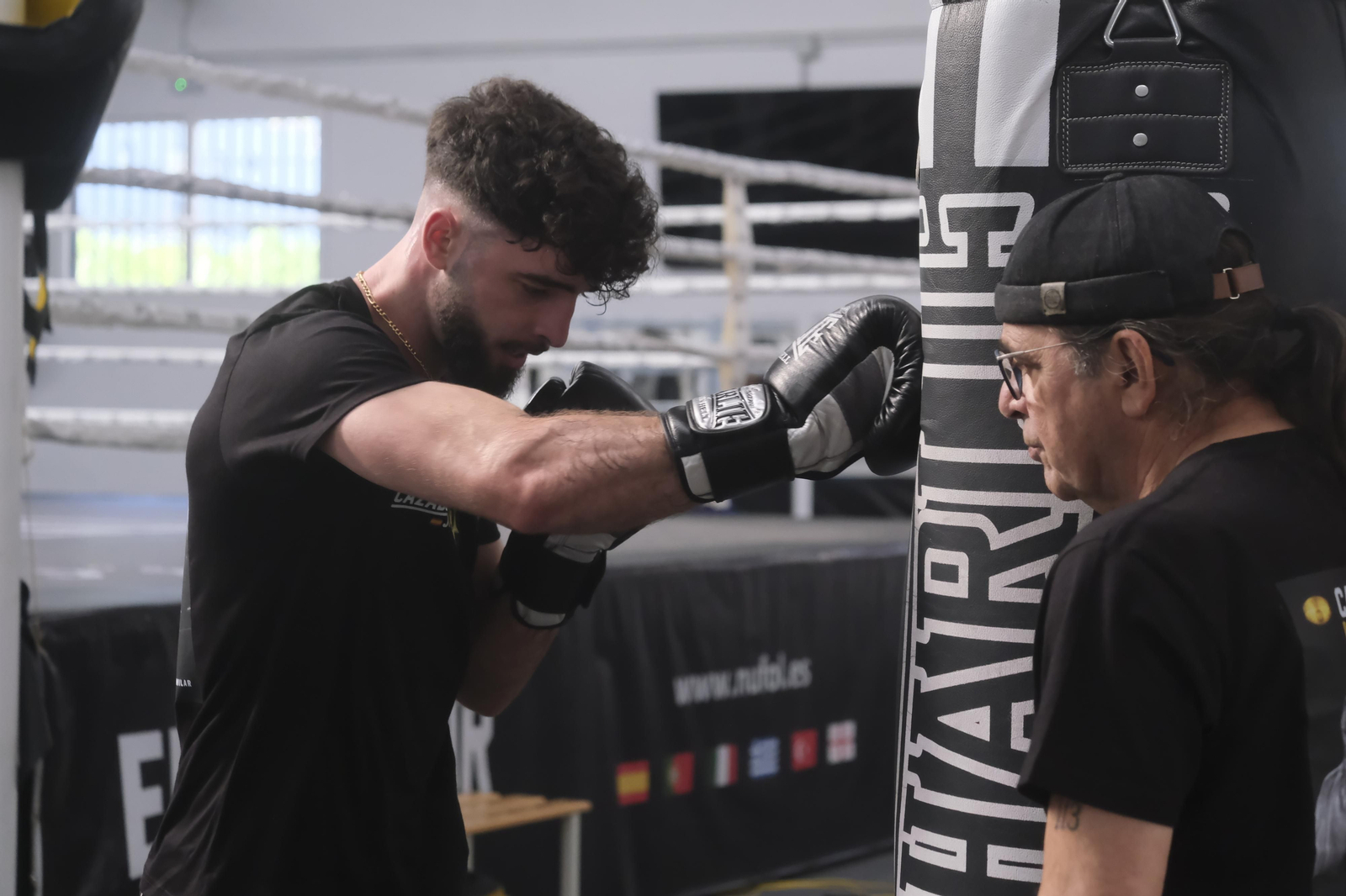 El entrenamiento de José Luis Navarro Jr antes del Campeonato de España, en imágenes