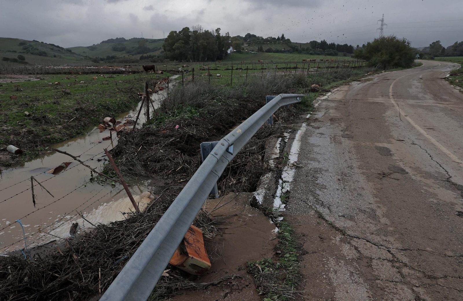 Fotos de la inundaciones en San Pablo de Buceite por la DANA