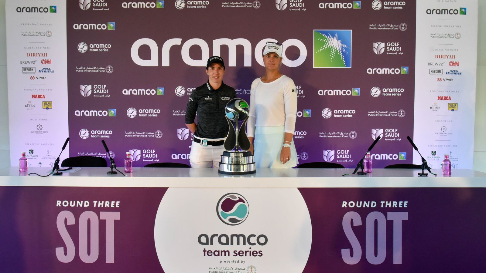 Las fotos de la presentación del Aramco Team Series de La Reserva de Sotogrande