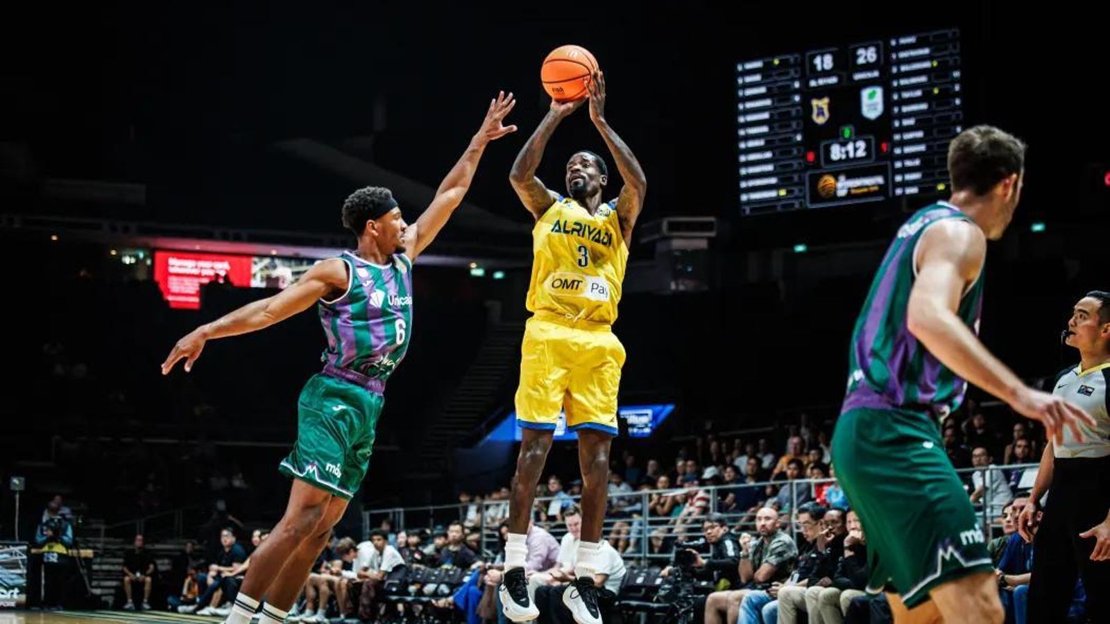 Al Riyadi Beirut-Unicaja CB, en fotos