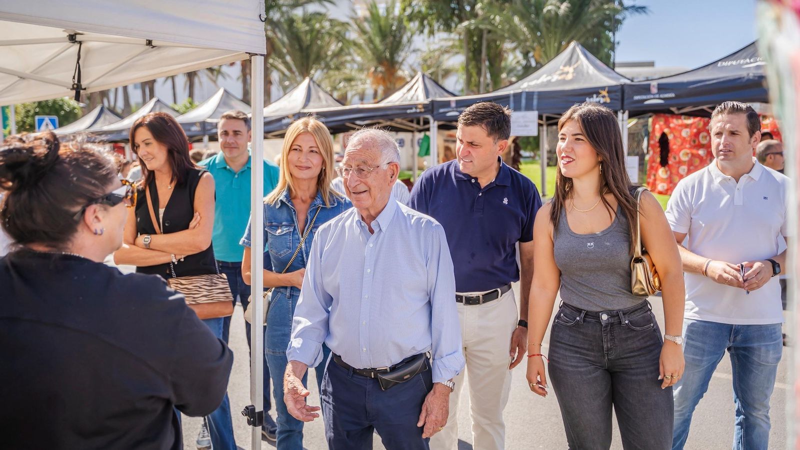 Gabriel Amat, Amalia López y ediles del equipo de Gobierno visitaron la Feria de Turismo