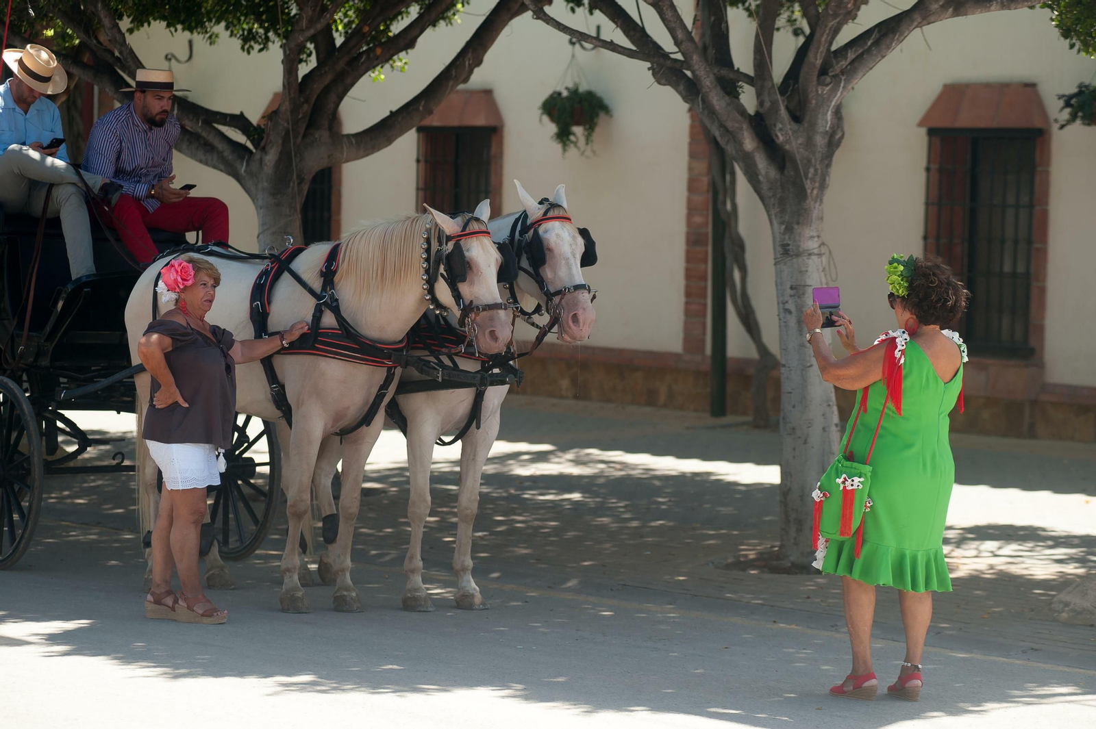 Fotos de este viernes en la Feria de Málaga Fotos de este viernes en la Feria de Málaga