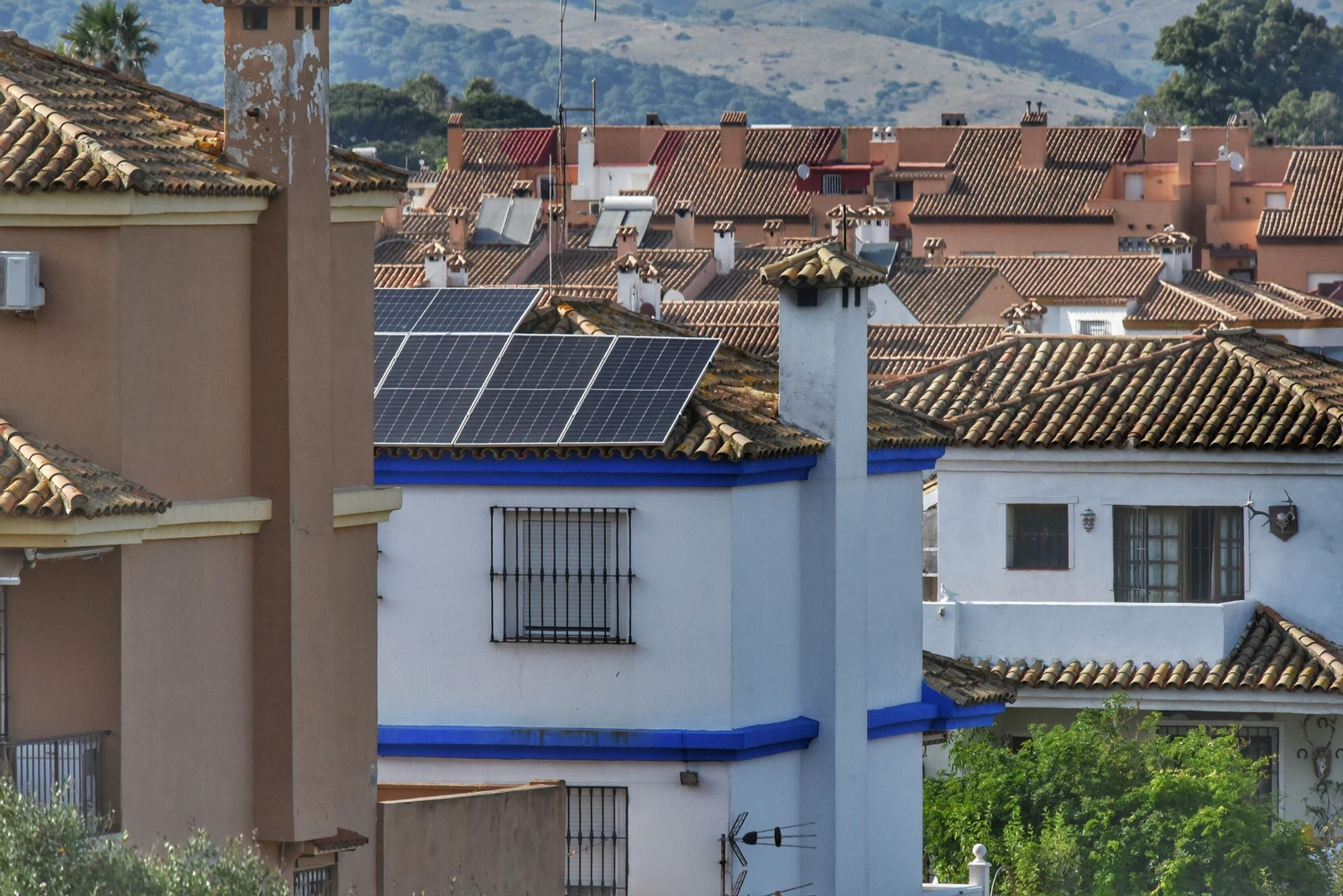 Imagen de una comunidad energética Imagen de una comunidad energética