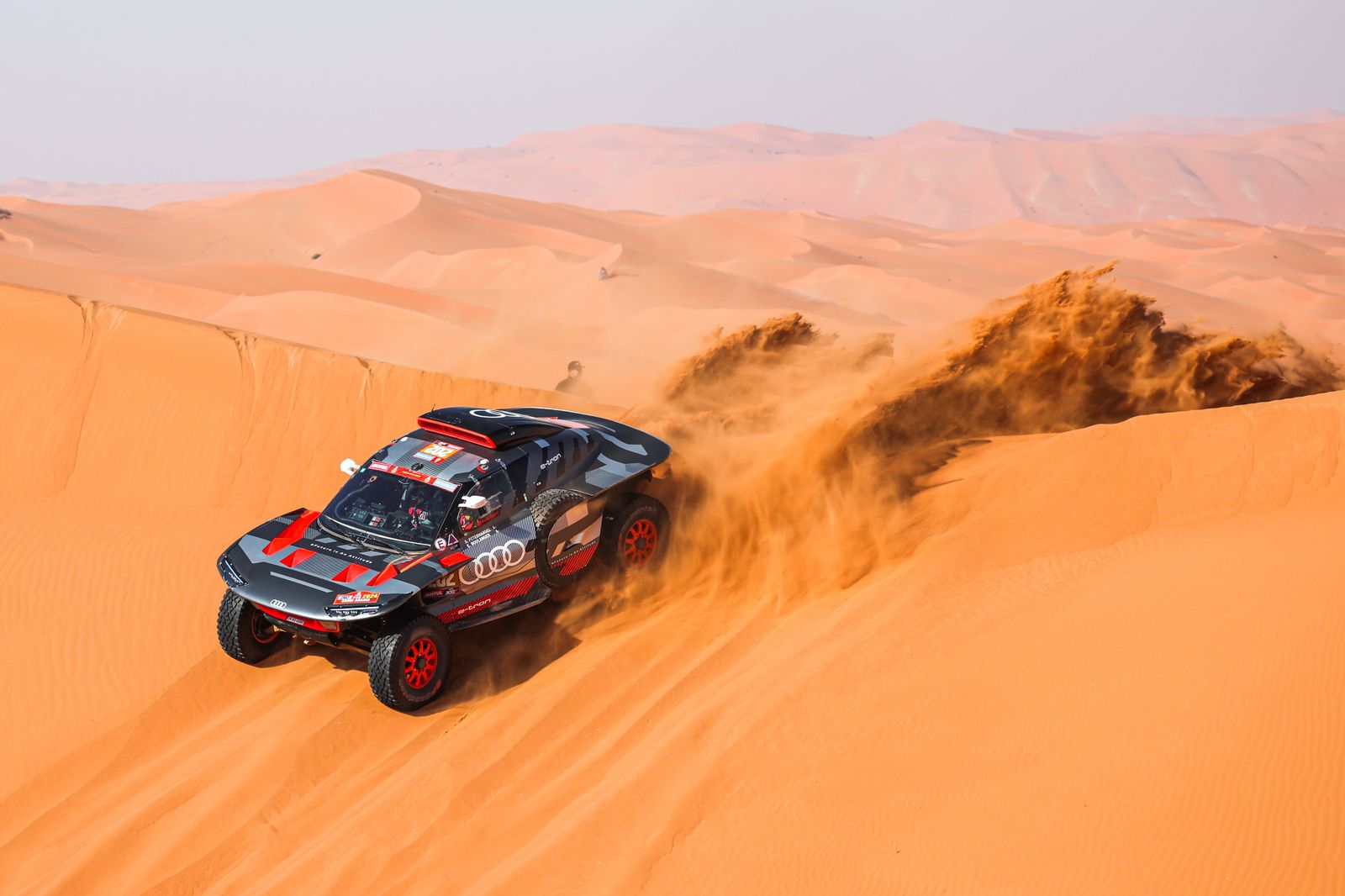 Las mejores fotos del Dakar por las dunas