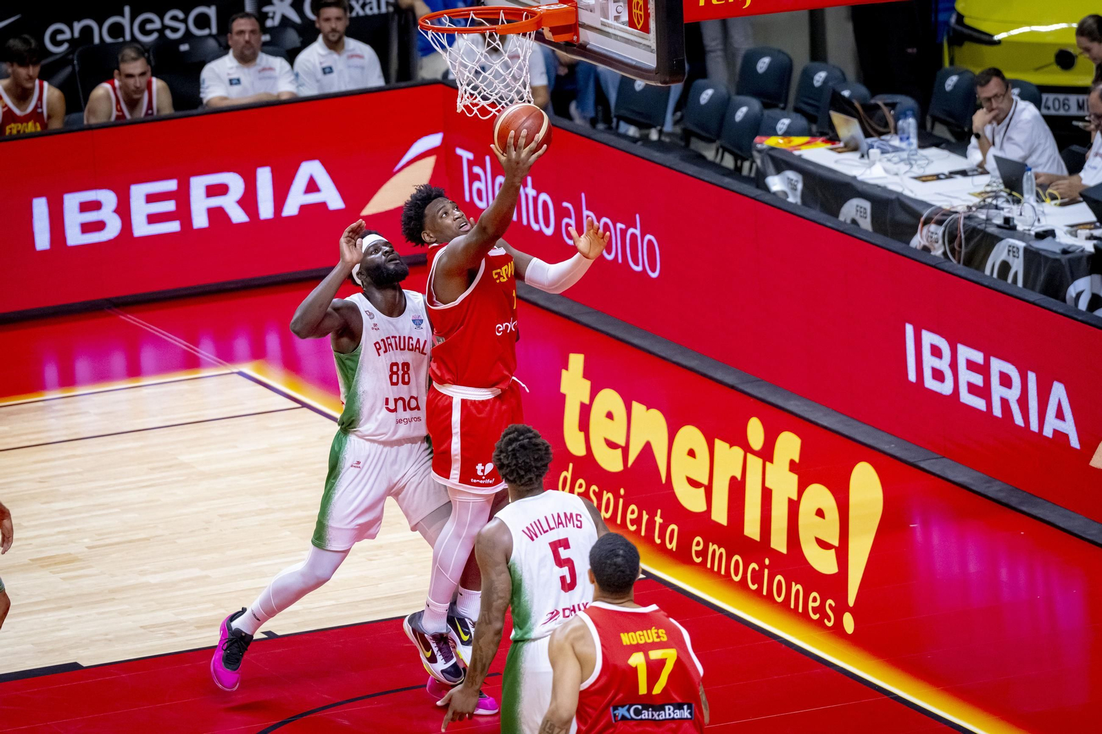 España B - Portugal en Málaga, en fotos
