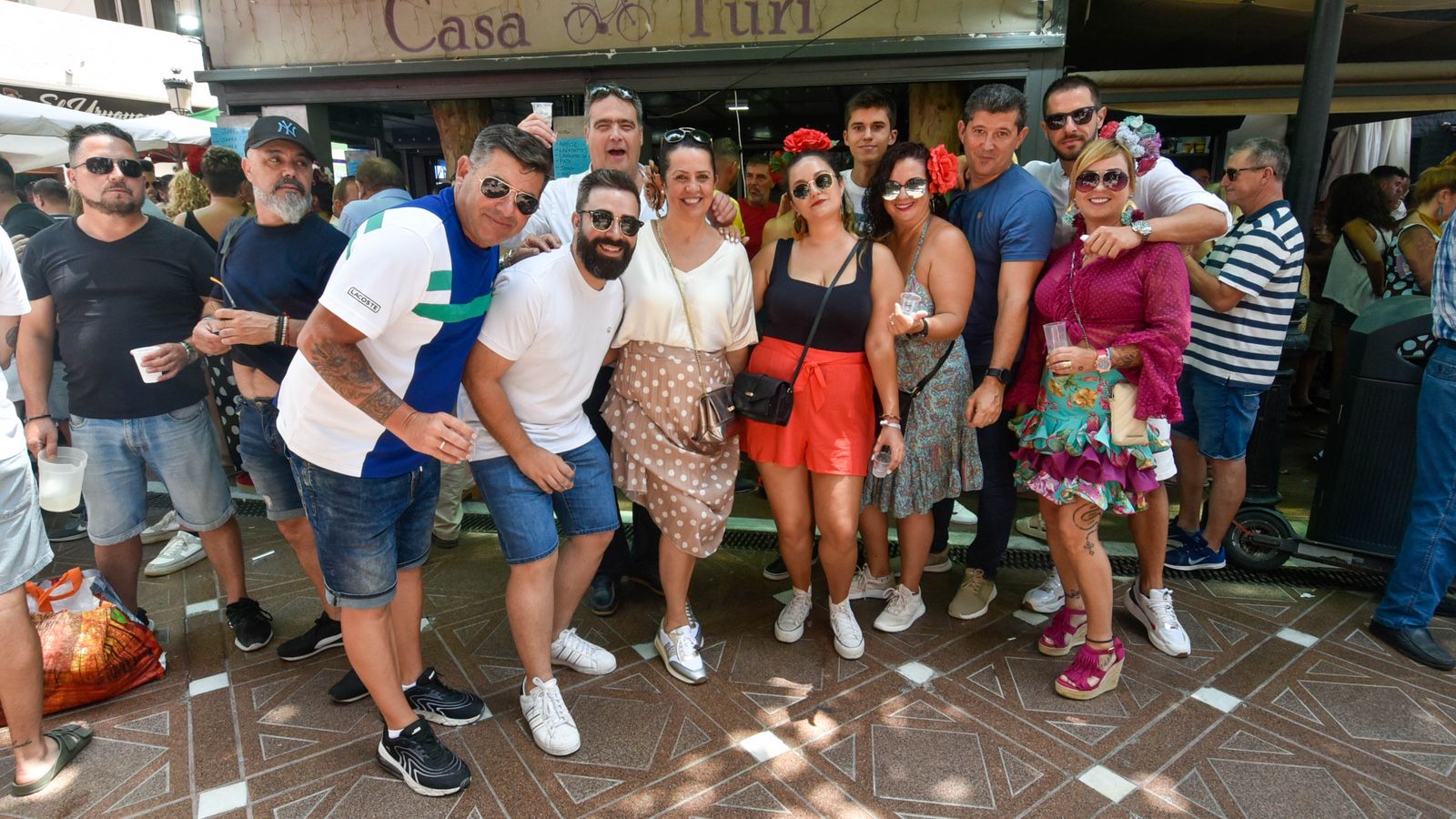 Las fotos del Domingo Rociero en el centro de la Línea