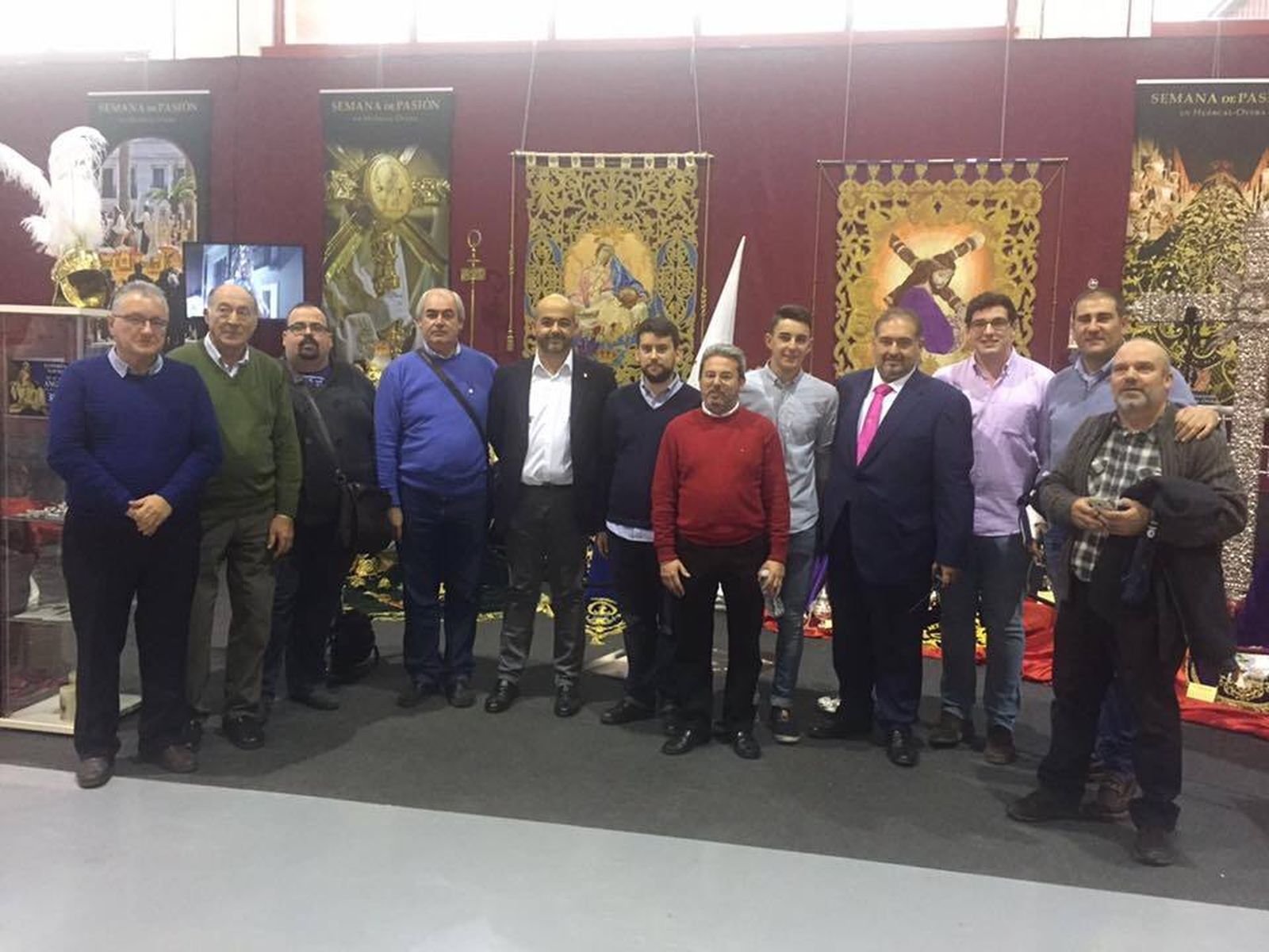 Representantes de las cofradías en la pasada edición de Capricho Cofrade.