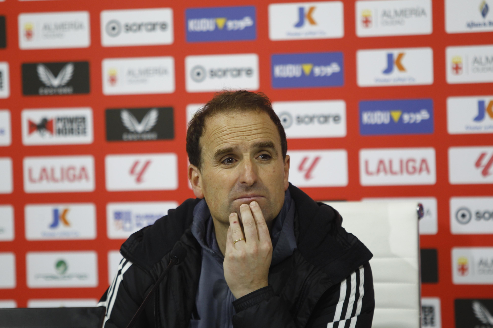 Las mejores imágenes del partido de fútbol U.D. Almería-C.A. Osasuna