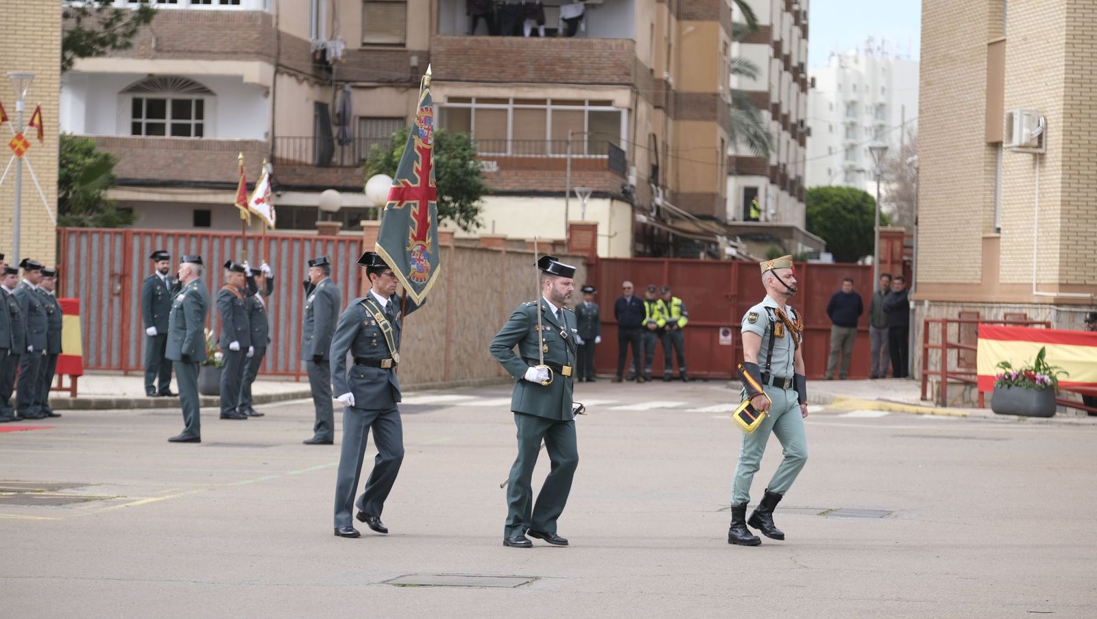 Las imágenes de la toma de posesión del nuevo coronel jefe de la Guardia Civil de Almería