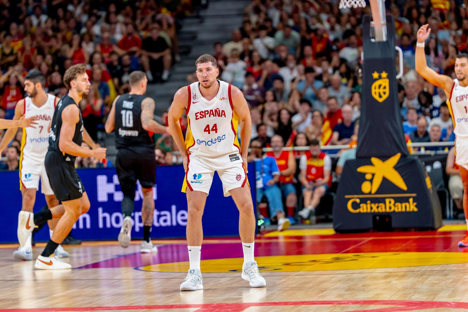 Las mejores fotos del España-Alemania de baloncesto