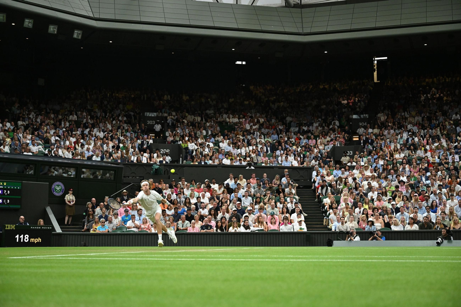Las fotos del triunfo de Alcaraz en octavos y el resto de la jornada de Wimbledon