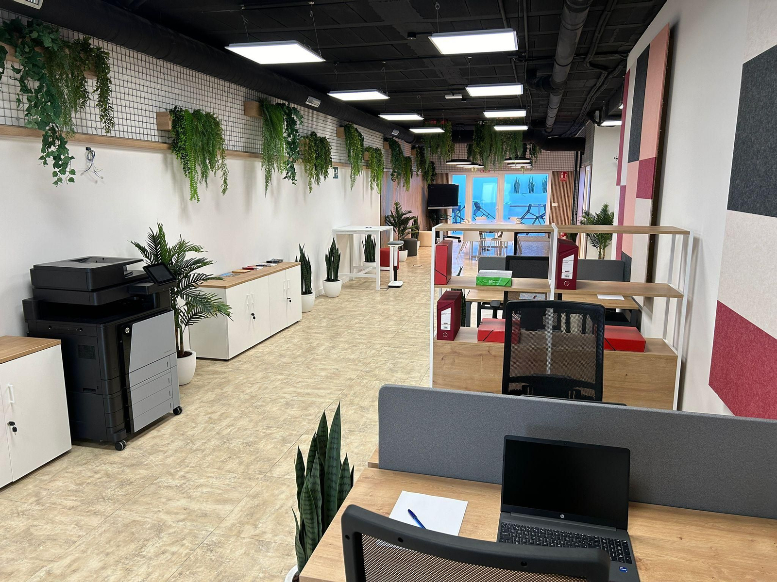 Instalaciones del coworking Fábrica de la Luz.