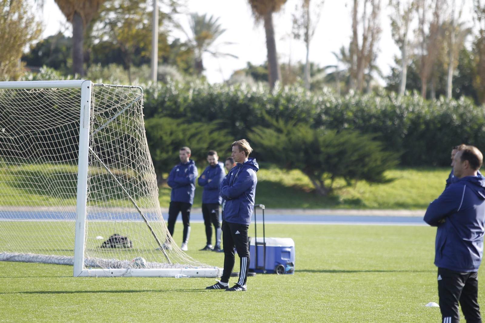 Fotogalería del entrenamiento de la UDA, 6-XII