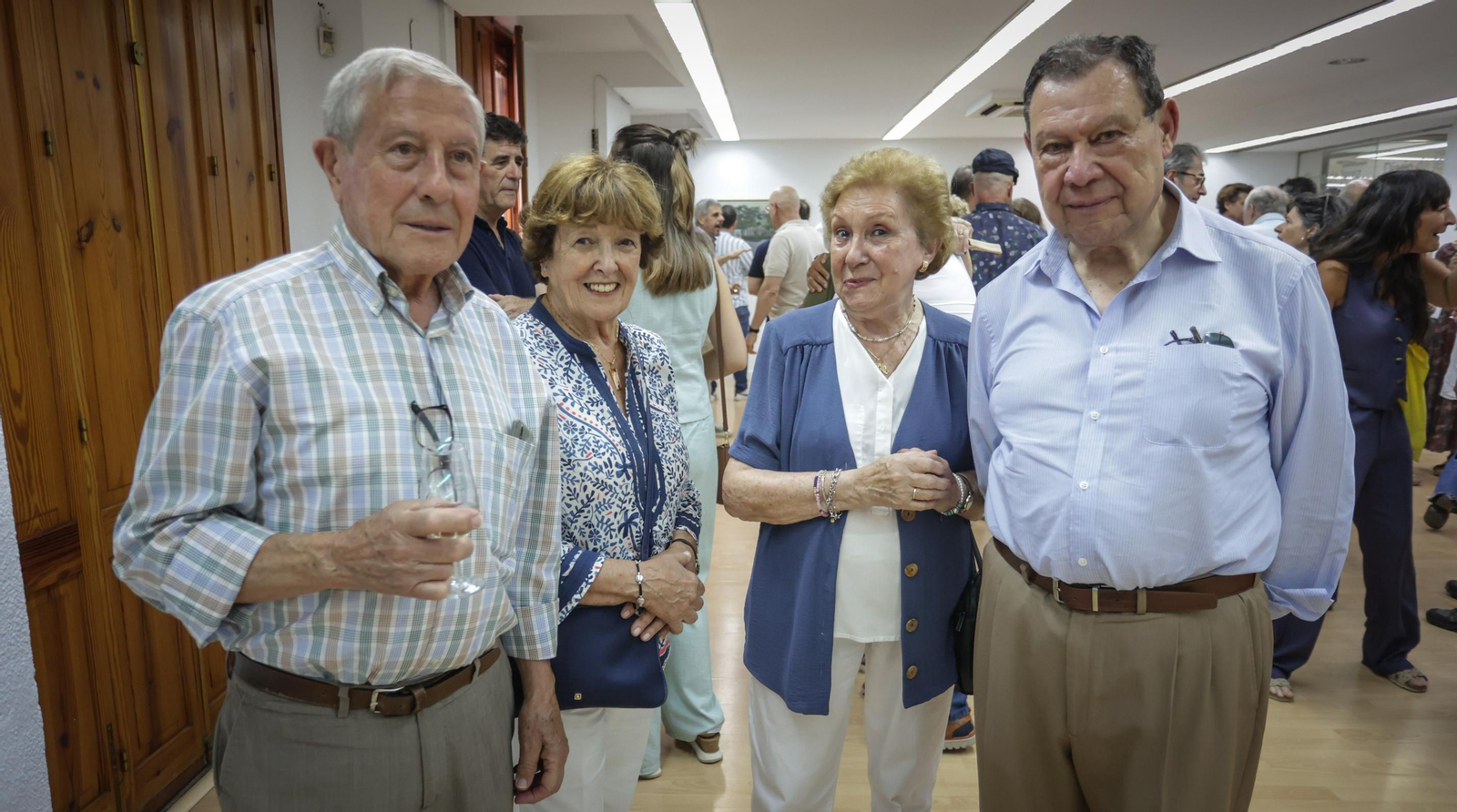 Fotos de la inauguración de la exposición de Jaime Pandelet en la sala ArteAdiario