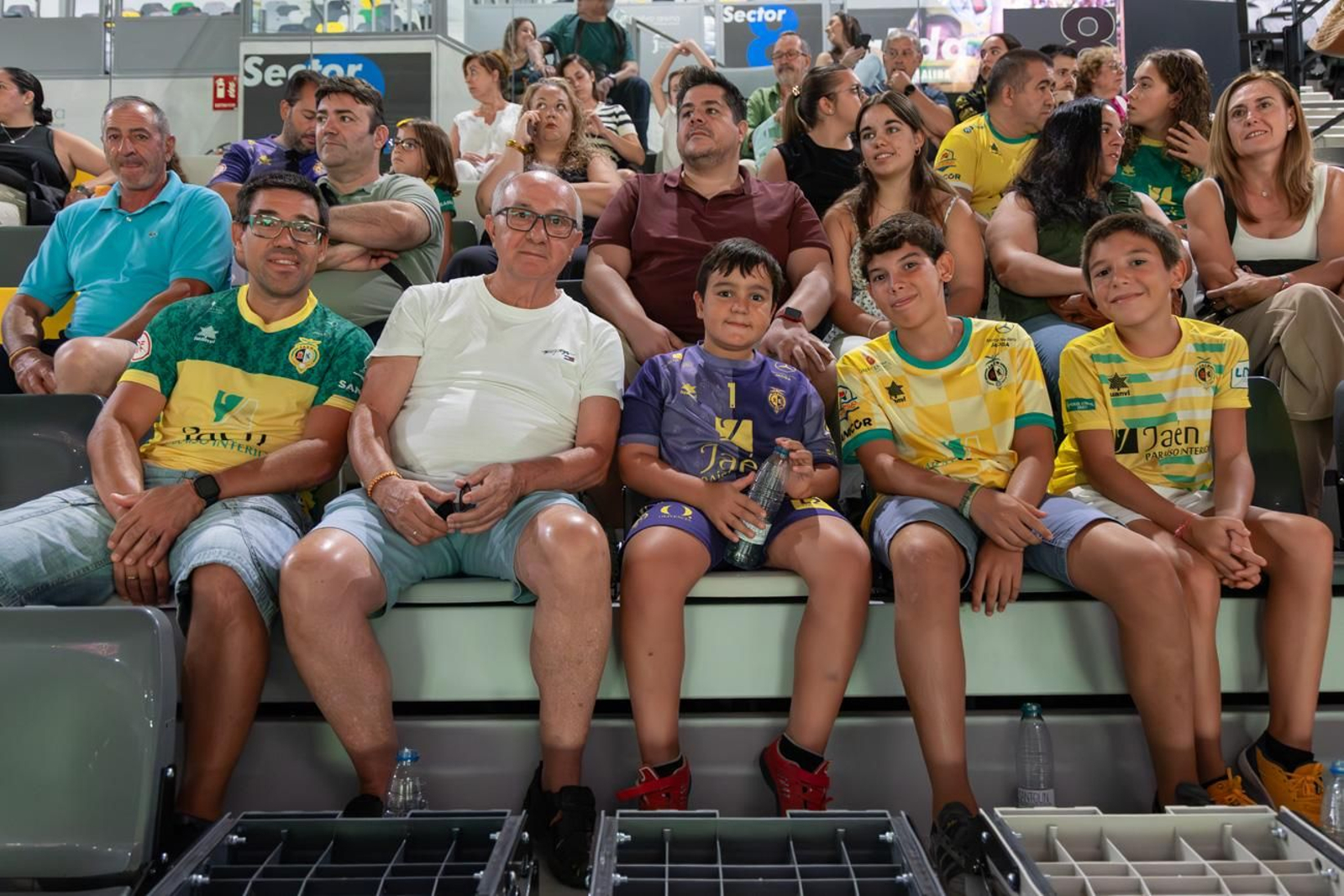 La puesta de largo de las secciones del Jaén Paraíso Interior FS