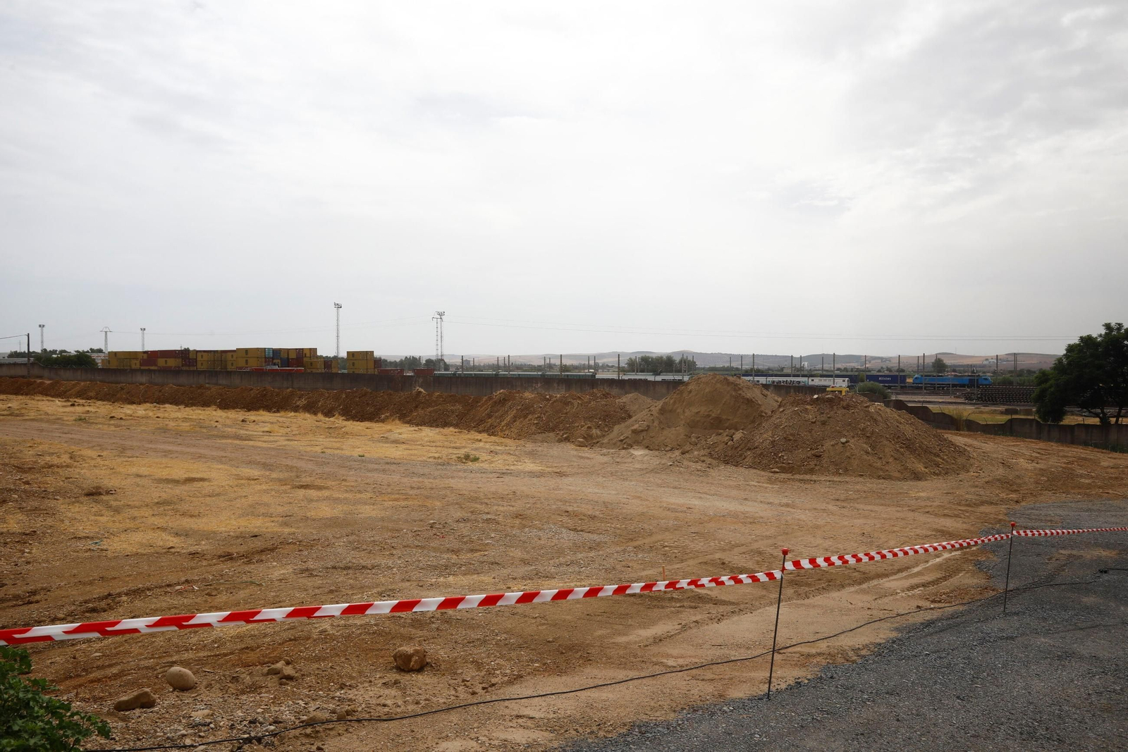 El inicio de las obras de la tercera fase del parque logístico de Córdoba, en imágenes