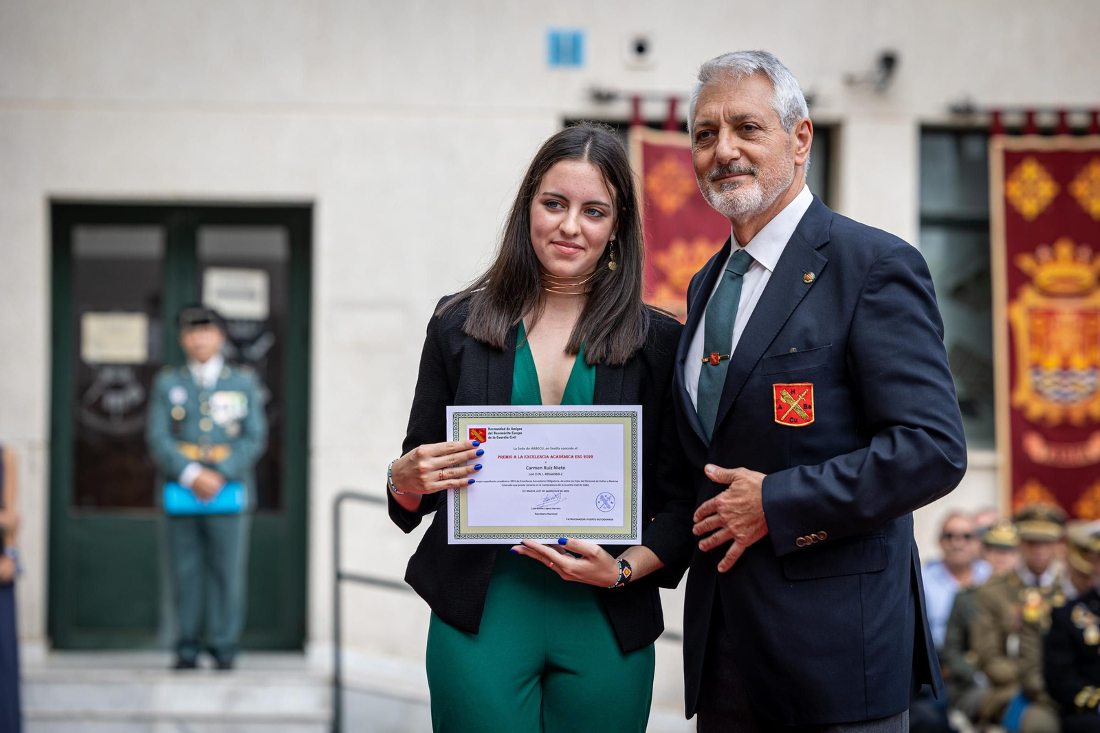 Imágenes de los actos de la Guardia Civil en Cádiz por la festividad de la Virgen del Pilar