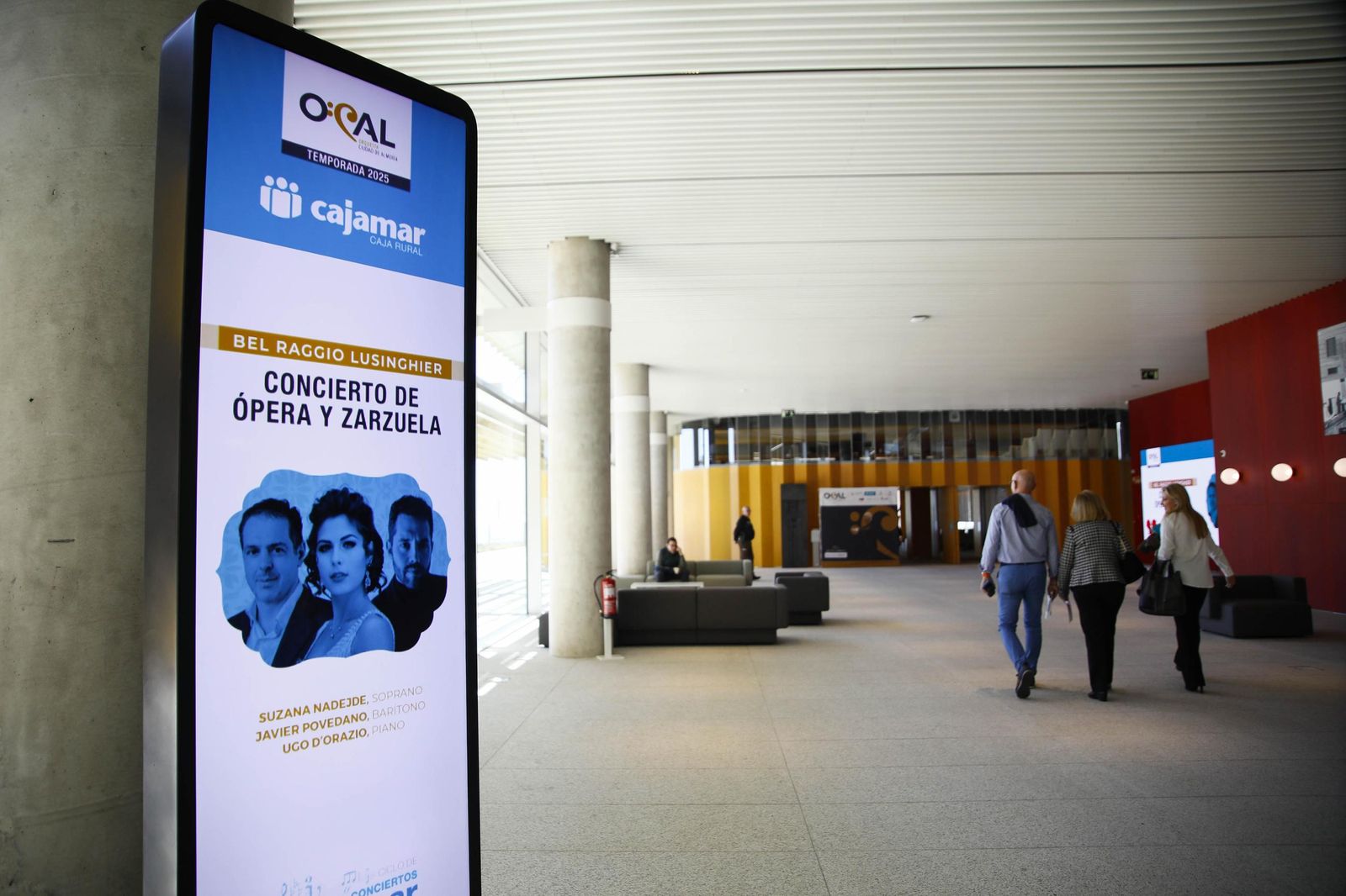 Imágenes del concierto de ópera y zarzuela de la OCAL en el auditorio de Cajamar en el PITA