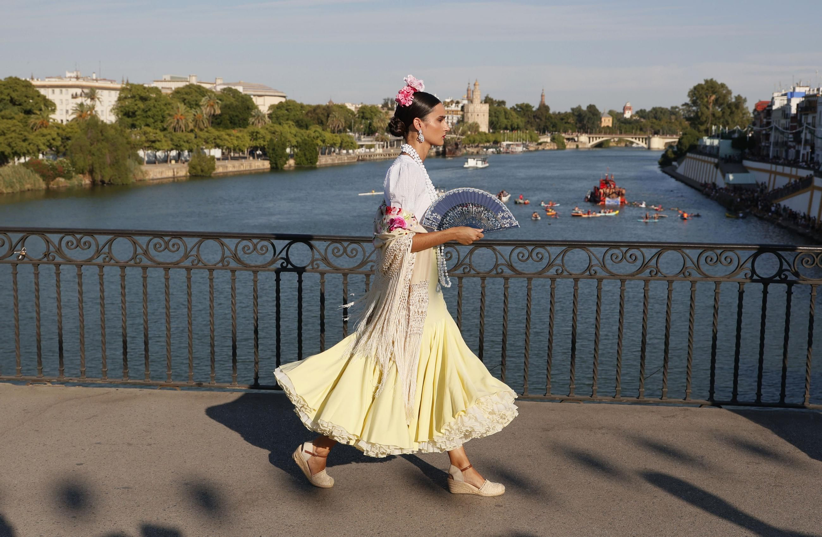 La Santanita de Qlamenco en la Velá de Triana, en imágenes