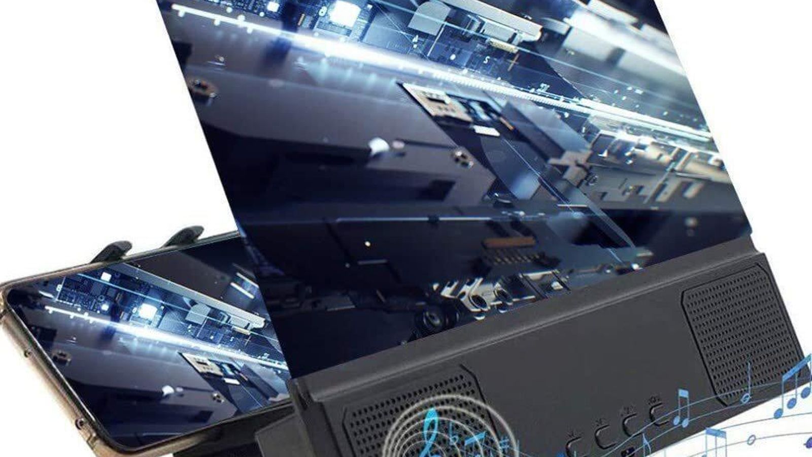 Lupa de Pantalla con Altavoz