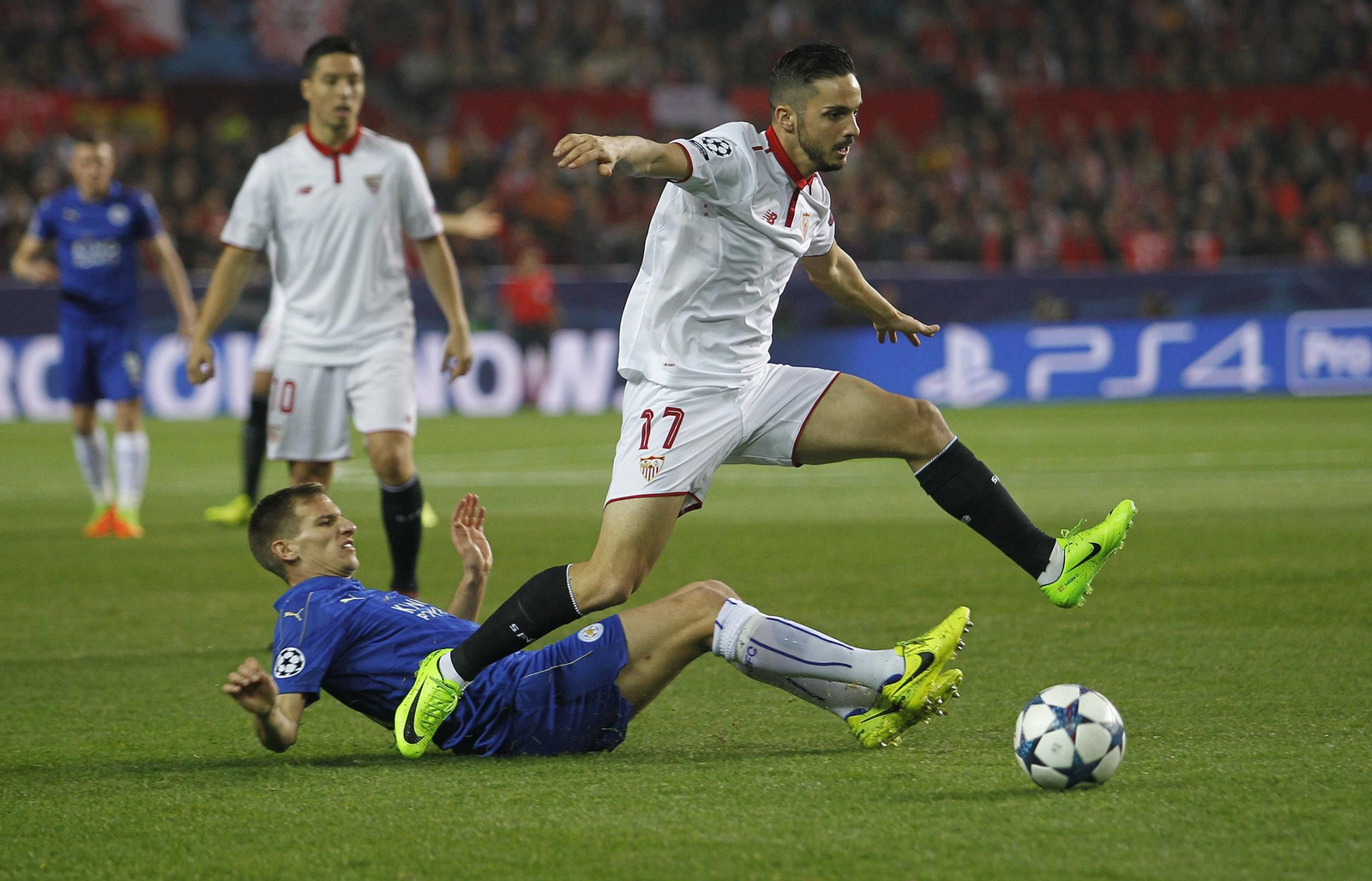 El Sevilla-Leicester de 'Champions'