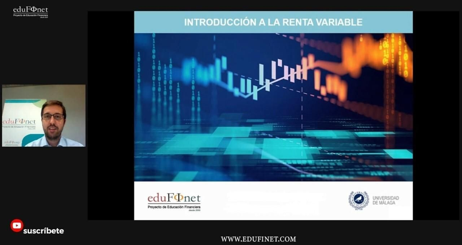 Una de las imágenes del programa de educación financiera