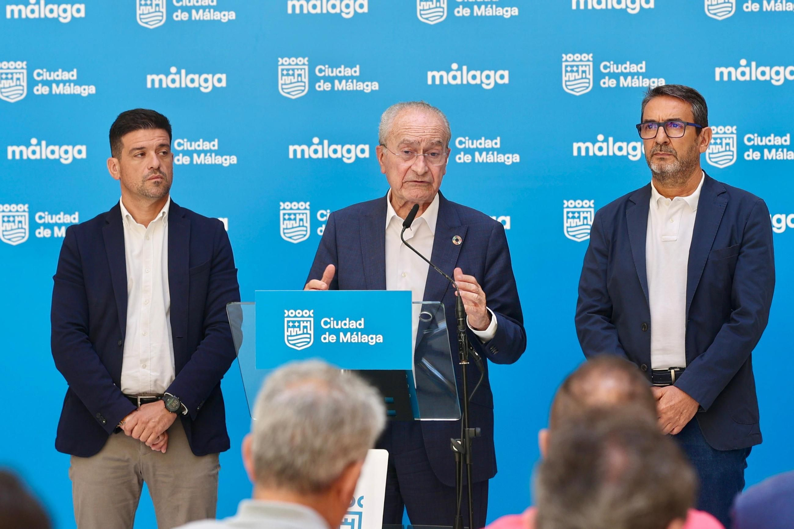 Mundial 2030 en Málaga: La reunión en el Ayuntamiento, en fotos