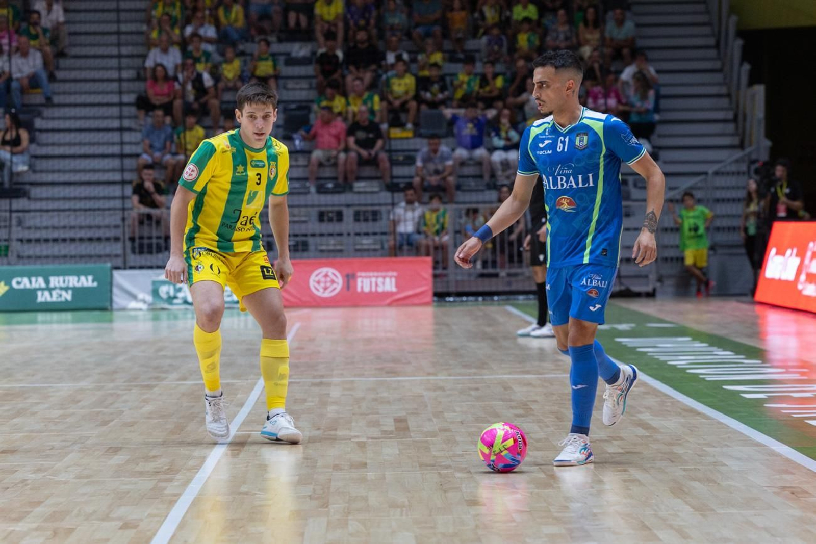 El clásico entre Jaén Paraíso Interior FS y Viña Albali Valdepeñas