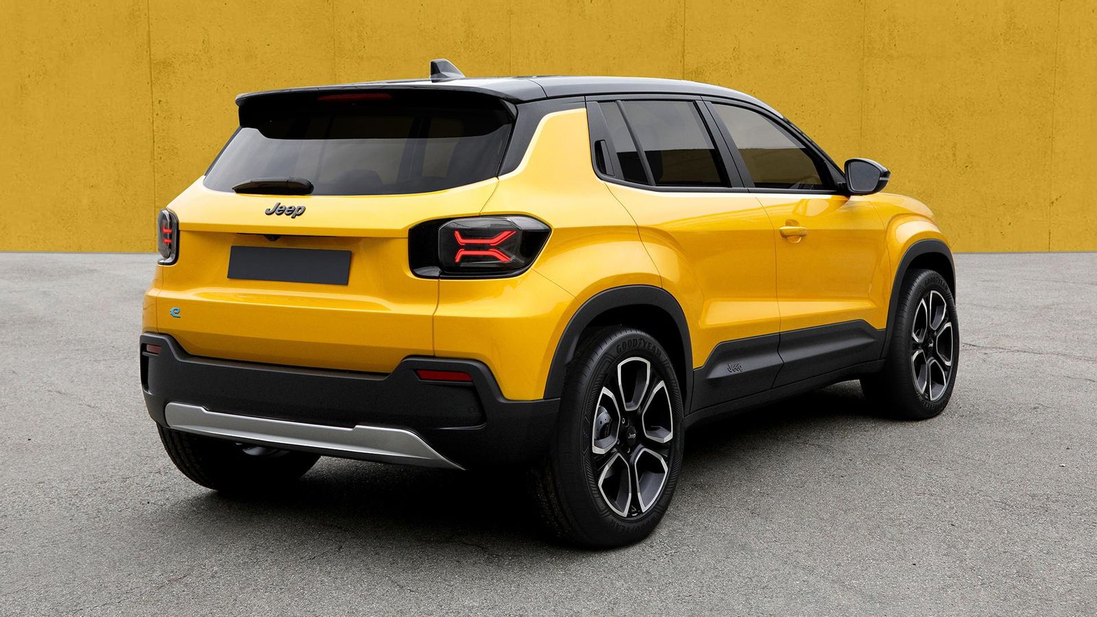 Las primeras imágenes permiten pensar que las dimensiones del futuro eléctrico de Jeep serán muy parecidas a las del Compass, un SUV compacto de 4,39 m de largo.