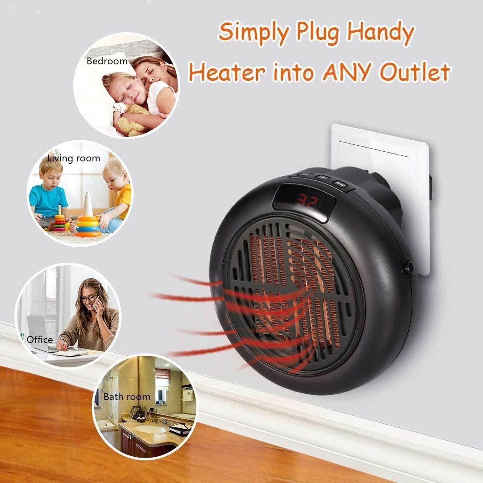 Calentador portátil