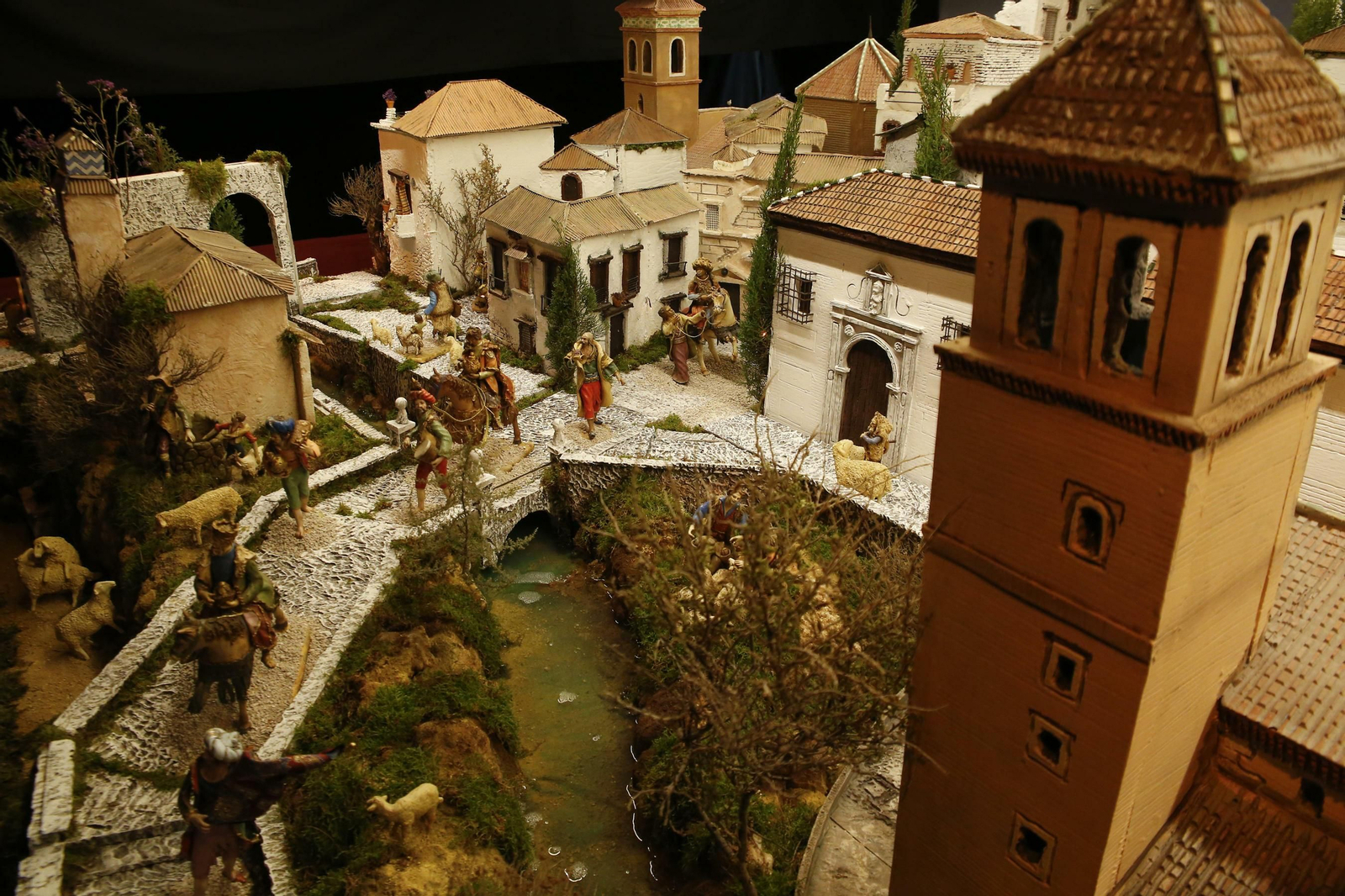 De belenes por Granada.