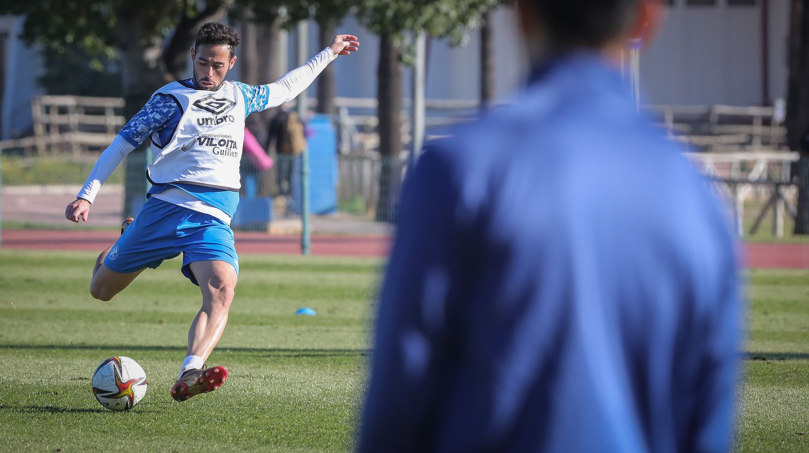 Entrenamiento del Xerez DFC en el Pepe Ravelo