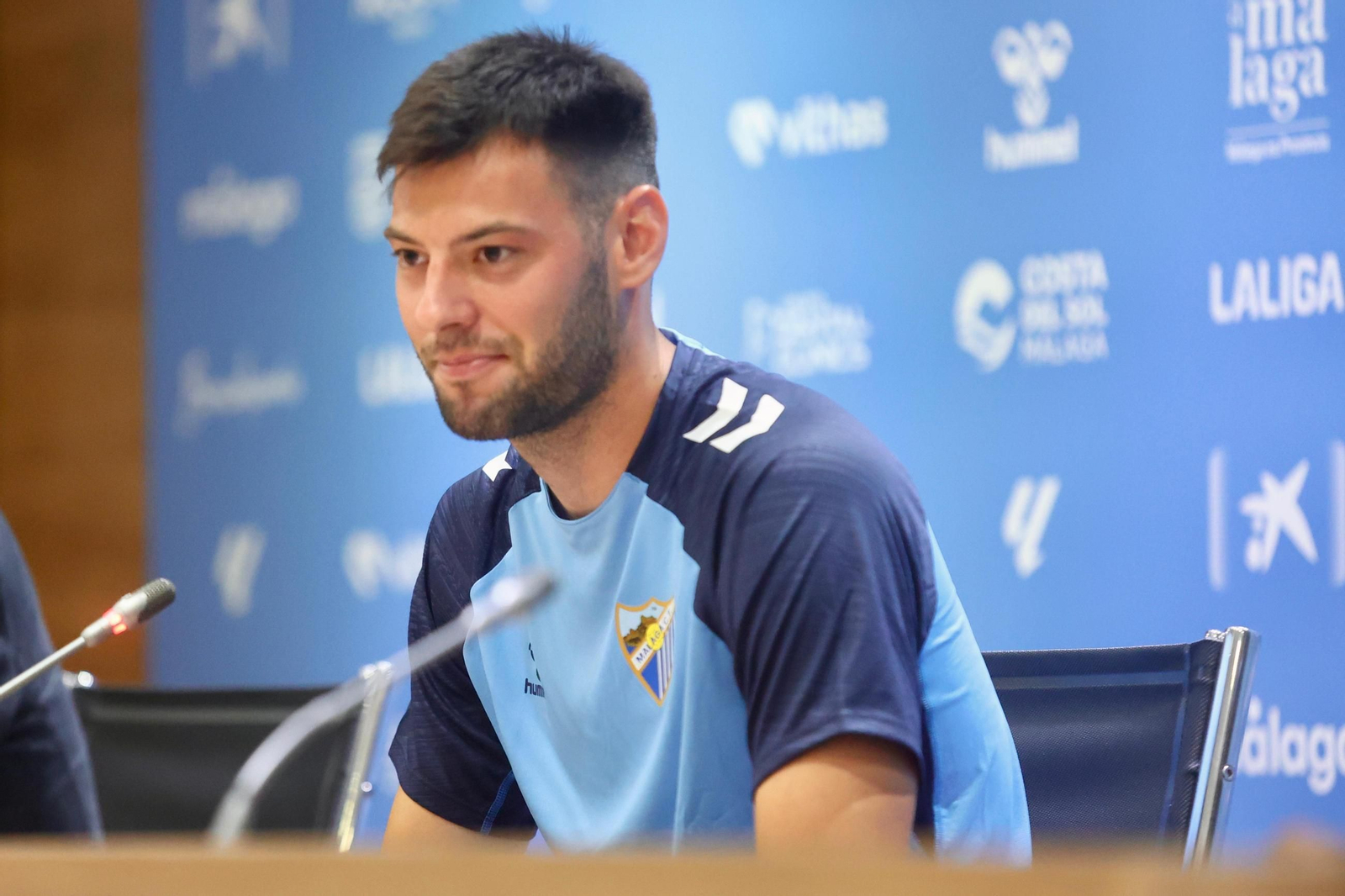 Roko Baturina, así luce el 9 del Málaga CF