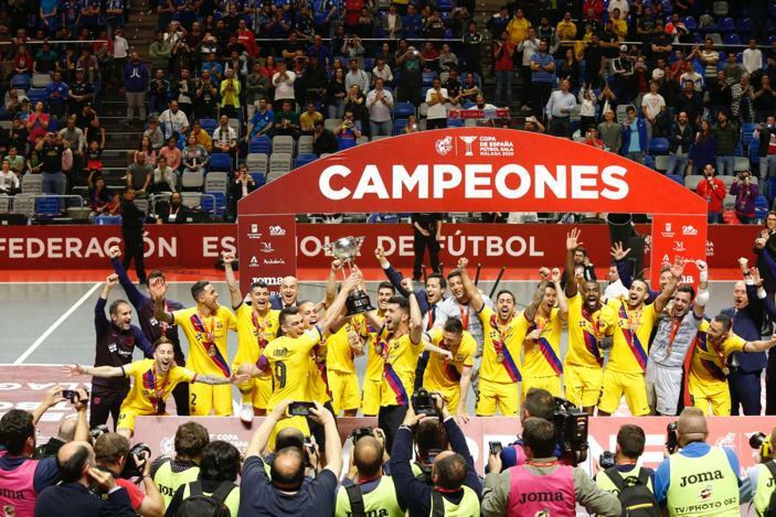 El Barça impone su ley y frustra el sueño de Valdepeñas (3-4)