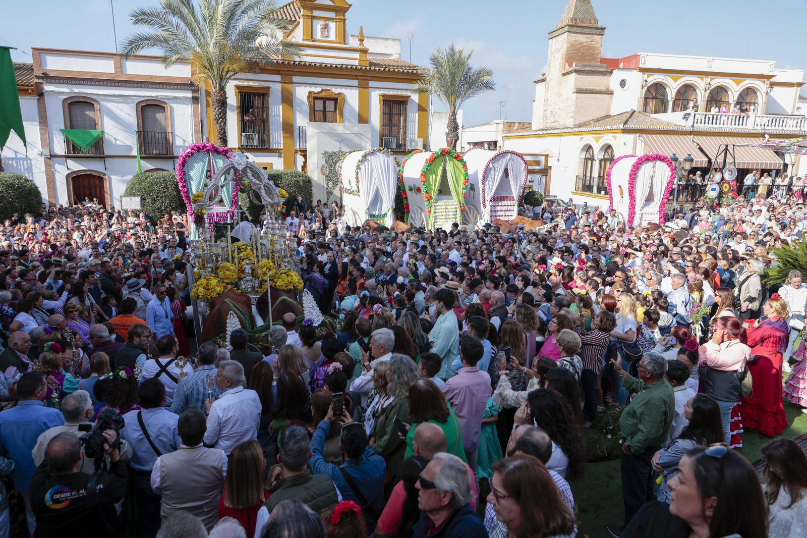 Las imágenes de la salida de la Hermandad de Gines