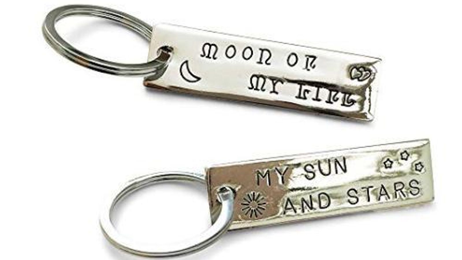 Llaveros con los motes cariñosos de Daenerys y Khal Drogo.