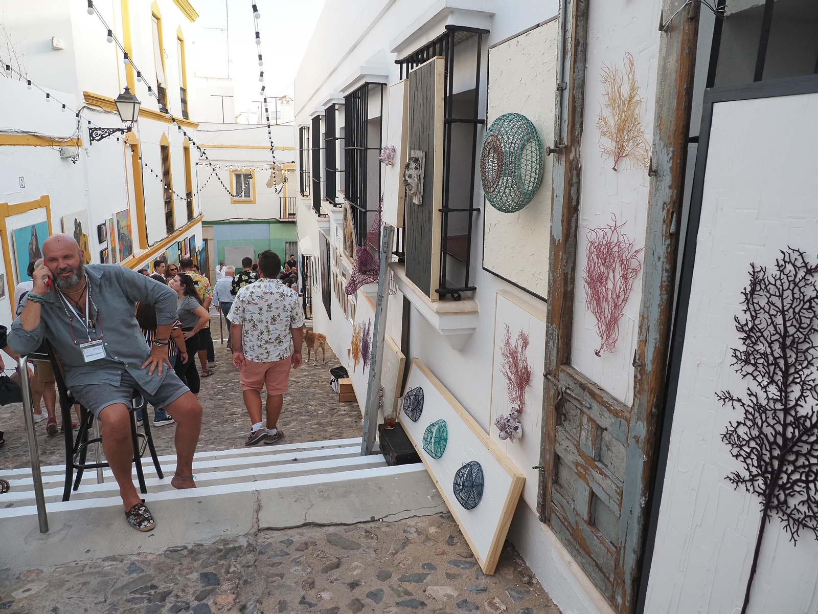 'Un paseo por el arte' en Ayamonte: las mejores imágenes