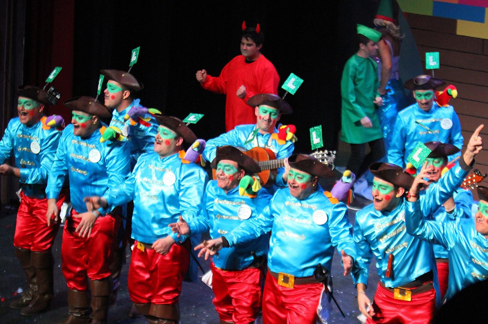 Primera jornada de preliminares del Carnaval Colombino