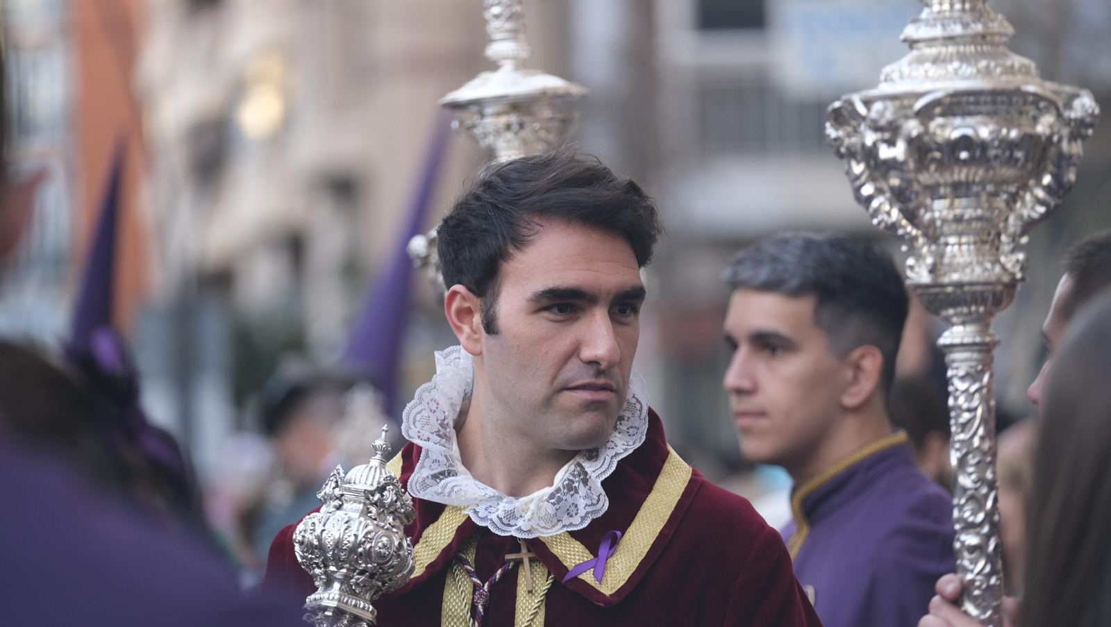 La procesión de Pasión en Almería, en imágenes