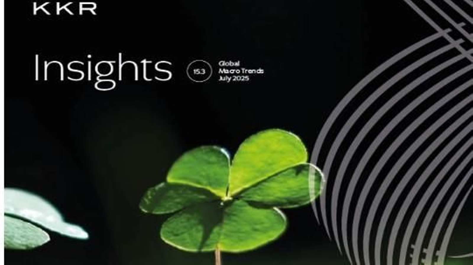 Portada del informe de KKR.