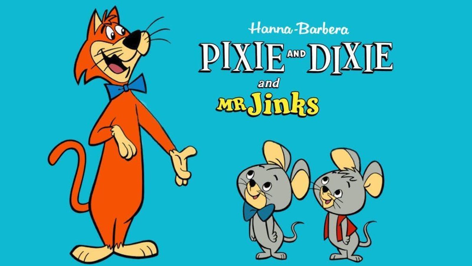 El gato Jinks y Pixie y Dixie en una carátulo de intro