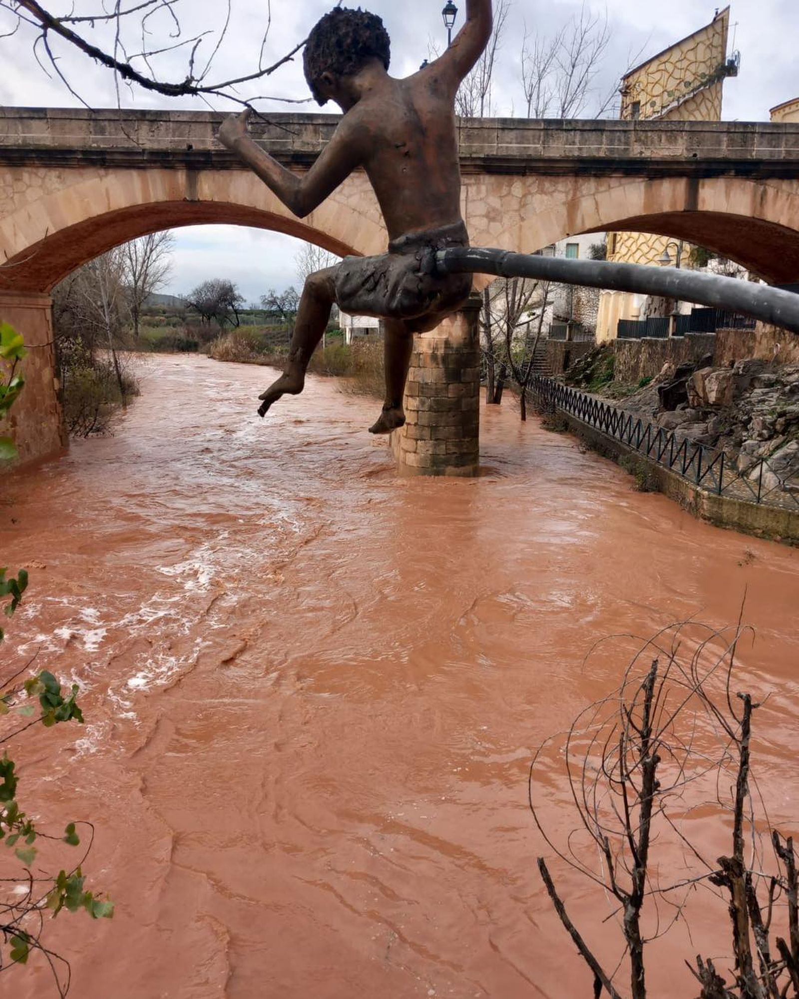 Río Guadalimar en Puente de Génave