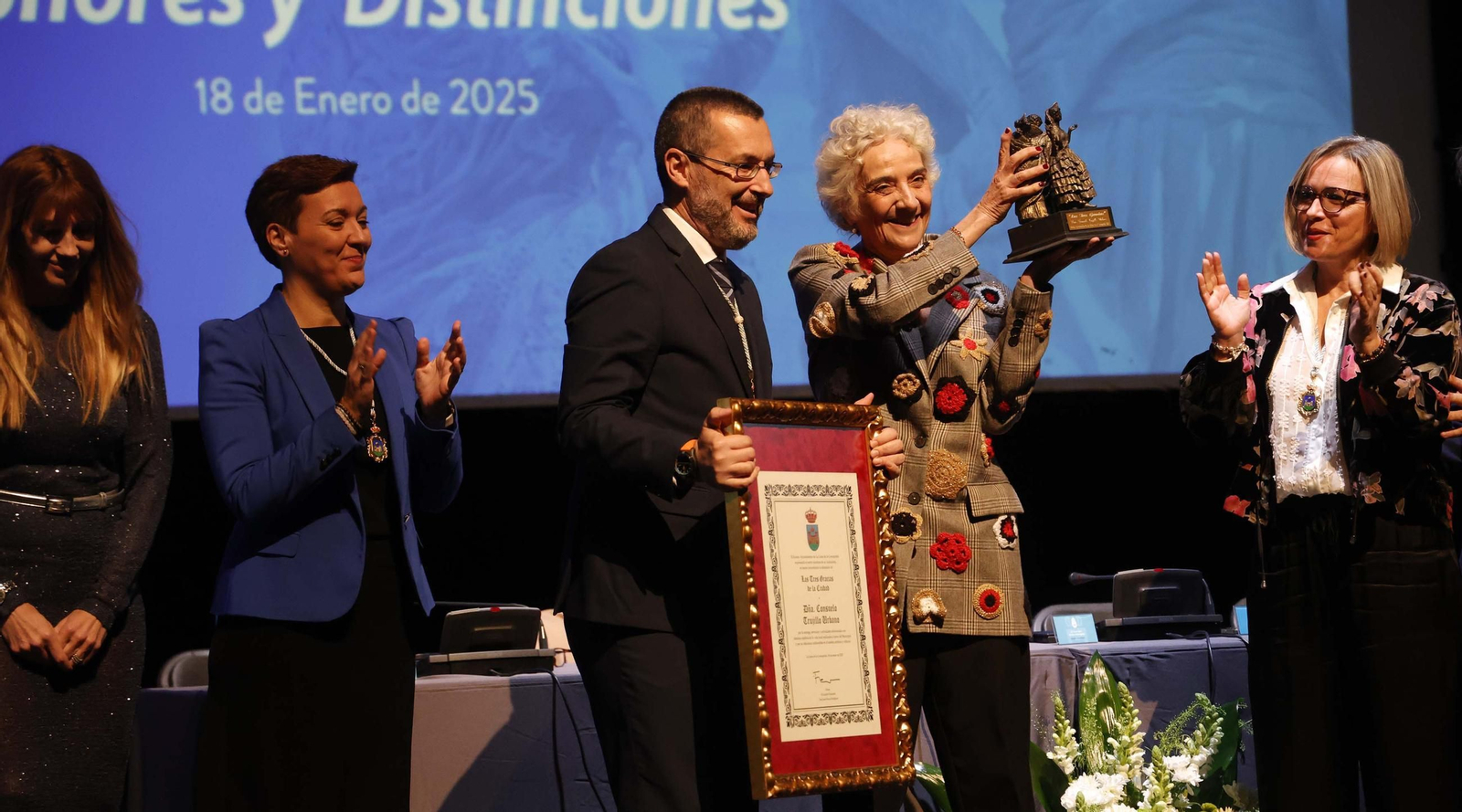 Fotos del acto de entrega de reconocimientos por el 155 aniversario de La Línea